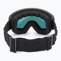 VonZipper Encore black satin/wildlife fire chrome snowboard goggles 3