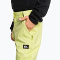 Quiksilver Estate celery green children's snowboard trousers 5