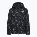 Children's snowboard jacket Quiksilver High In The Hood Printed high energy black reflective