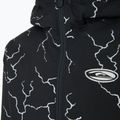 Children's snowboard jacket Quiksilver High In The Hood Printed high energy black reflective 3