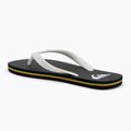 Men's Quiksilver Molokai black rasta flip flops 3