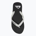 Men's Quiksilver Molokai black rasta flip flops 5