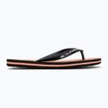 Quiksilver Molokai men's flip flops Art 25 fiery coral wordblock 2