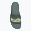 Quiksilver men's Rivi Wordmark Slide II sage flip-flops 5