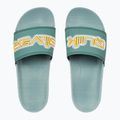 Quiksilver men's Rivi Wordmark Slide II sage flip-flops 2