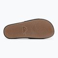 Quiksilver men's Rivi Wordmark Slide II flip-flops black 5 4
