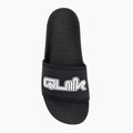 Quiksilver men's Rivi Wordmark Slide II flip-flops black 5 5