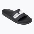 Quiksilver men's Rivi Wordmark Slide II flip-flops black 5