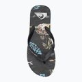 Quiksilver Molokai men's flip flops Art 25 black naturama 5