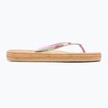 ROXY South Beach III green/pink women's flip flops 2