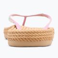 ROXY South Beach III green/pink women's flip flops 6