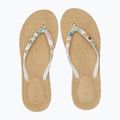 ROXY South Beach III women's flip flops black print 2