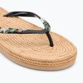 ROXY South Beach III women's flip flops black print 7