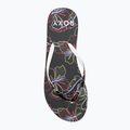 ROXY Portofino III women's flip flops dc black multi camo 5