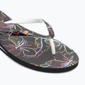 ROXY Portofino III women's flip flops dc black multi camo 7