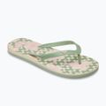 ROXY Tahiti VII green/pink women's flip flops