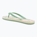 ROXY Tahiti VII green/pink women's flip flops 3