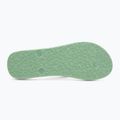 ROXY Tahiti VII green/pink women's flip flops 4