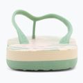 ROXY Tahiti VII green/pink women's flip flops 6
