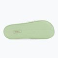 Women's ROXY Slippy II green stripe flip-flops 4