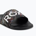 Women's ROXY Slippy II flip-flops black multi camo 7