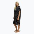Women's swim poncho Billabong Hooded Towel black pebble 3