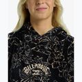 Women's swim poncho Billabong Hooded Towel black pebble 4
