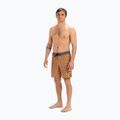 Men's Quiksilver Surfsilk Straight Leg 18" florever swim shorts bran 3