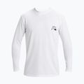 Men's swimming longsleeve Quiksilver DNA Bubble Logo white
