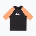 Children's swim top Quiksilver Everyday UPF50 black/melon