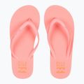 Women's Billabong Sunlight peach tart flip flops 3