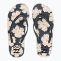 Women's Billabong Dama black pebble flip flops 3