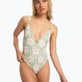 Women's one-piece swimsuit ROXY Hibiscus Daze basil party waves yw 2