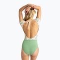 Women's one-piece swimsuit ROXY Hibiscus Daze basil party waves yw 3