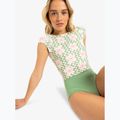 Women's one-piece swimsuit ROXY Hibiscus Daze basil party waves yw 5