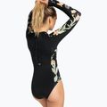 Women's one-piece swimsuit ROXY Fashion anthracite island escape 4