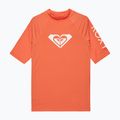 ROXY Wholehearted emberglow children's swim shirt