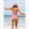 Women's one-piece swimsuit ROXY Solid Beach Classics Bandeau heather rose 7