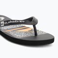 Men's Quiksilver Java Art flip flops black 1 7