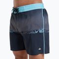 Men's Quiksilver Everyday Half Jam 16" black wordblock swim shorts 7