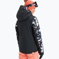 Women's snowboard jacket ROXY Free Jet true black/big flower 3