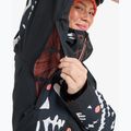Women's snowboard jacket ROXY Free Jet true black/big flower 8