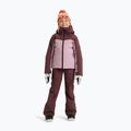 Children's snowboard jacket ROXY Free Jet Block discreet mauve 4