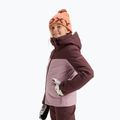 Children's snowboard jacket ROXY Free Jet Block discreet mauve 5