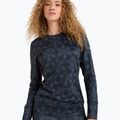 Women's thermal active sweatshirt ROXY Daybreak Brushed true black/snowflakes