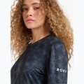 Women's thermal active sweatshirt ROXY Daybreak Brushed true black/snowflakes 4