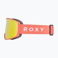 Women's snowboard goggles ROXY Storm W coral chic/clux ml orange 4