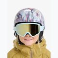 Children's snowboard goggles ROXY Missy big flowers/clux ml light blue 6