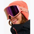 Women's snowboard goggles ROXY Izzy coral chic/clux ml l purple 5