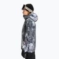 Children's snowboard jacket Quiksilver Mission Printed thermostamp grayscale 4